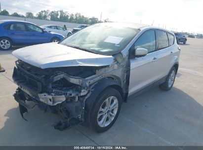 2017 FORD ESCAPE SE Silver  Gasoline 1FMCU9G95HUC03914 photo #3