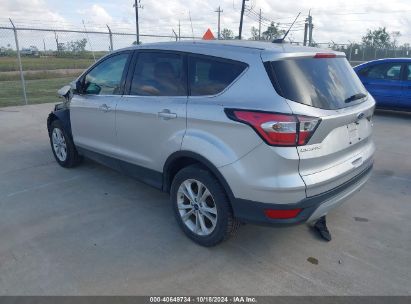 2017 FORD ESCAPE SE Silver  Gasoline 1FMCU9G95HUC03914 photo #4