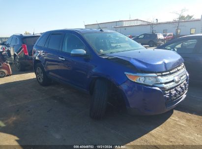 2013 FORD EDGE SE Blue  Gasoline 2FMDK3GC2DBA05133 photo #1