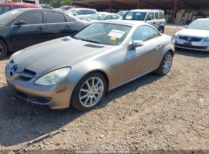 2006 MERCEDES-BENZ SLK 350 Gray  Gasoline WDBWK56FX6F097130 photo #3