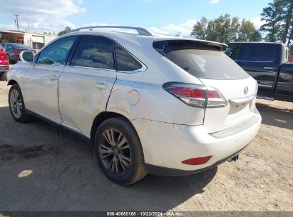 2013 LEXUS RX 350 White  Gasoline 2T2ZK1BA5DC092212 photo #4