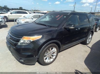 2012 FORD EXPLORER LIMITED Black  Gasoline 1FMHK7F99CGA86573 photo #3