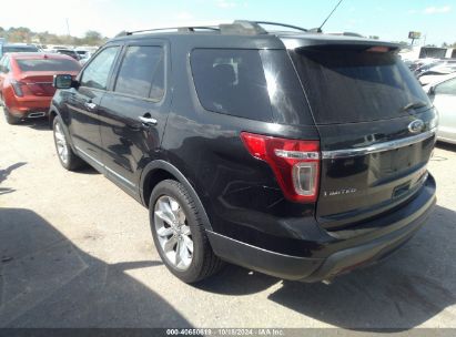 2012 FORD EXPLORER LIMITED Black  Gasoline 1FMHK7F99CGA86573 photo #4