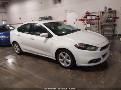 2016 DODGE DART SXT White  Gasoline 1C3CDFBB9GD591603 photo #1