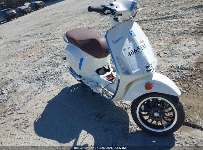 2021 VESPA PRIMAVERA/SPRINT 50 White  Gasoline ZAPCAV6B5M5200069 photo #1