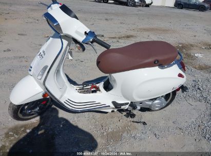 2021 VESPA PRIMAVERA/SPRINT 50 White  Gasoline ZAPCAV6B5M5200069 photo #3