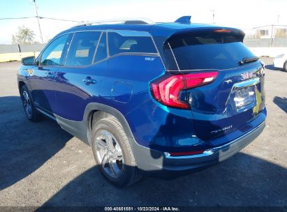 2020 GMC TERRAIN AWD SLT Blue  Gasoline 3GKALVEV1LL217226 photo #4