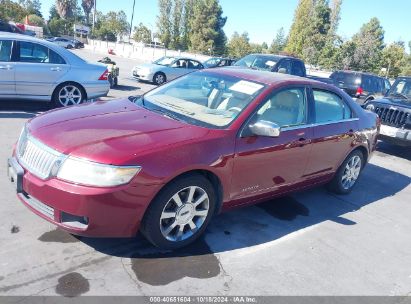 2006 LINCOLN ZEPHYR Burgundy  Gasoline 3LNHM26166R615658 photo #3