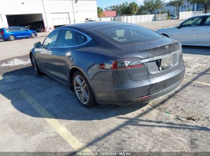 2015 TESLA MODEL S 60/70/85 Gray  Electric 5YJSA1H19FF090297 photo #4