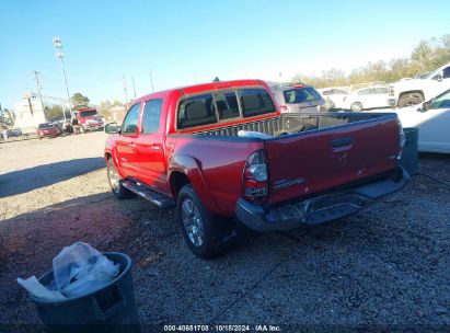 2014 TOYOTA TACOMA DOUBLE CAB Red  Gasoline 5TFLU4EN0EX095686 photo #4