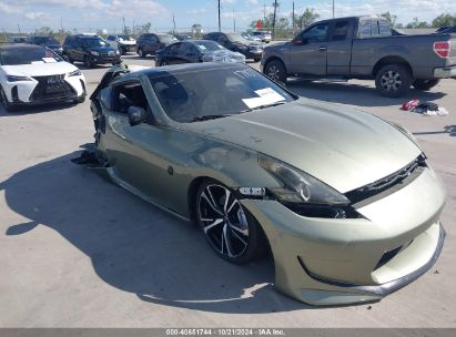 2014 NISSAN 370Z Green  Gasoline JN1AZ4EH0EM637070 photo #1