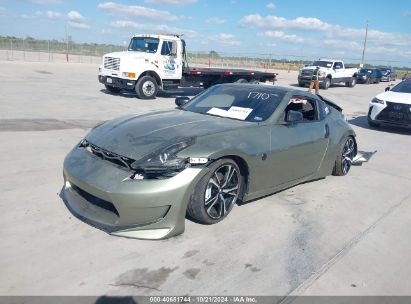 2014 NISSAN 370Z Green  Gasoline JN1AZ4EH0EM637070 photo #3