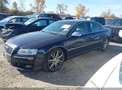 2007 AUDI S8 5.2 Blue  Gasoline WAUPN44E67N006876 photo #3