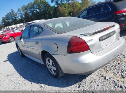 2006 PONTIAC GRAND PRIX Silver  Gasoline 2G2WP552661307171 photo #4