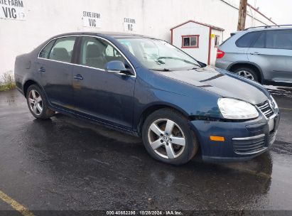 2009 VOLKSWAGEN JETTA SE Blue  Gasoline 3VWRZ71K79M121315 photo #1