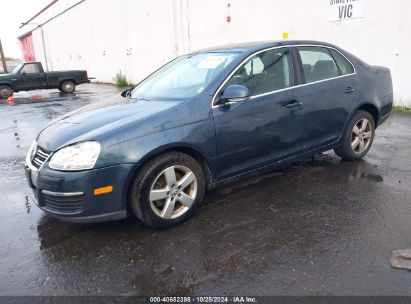 2009 VOLKSWAGEN JETTA SE Blue  Gasoline 3VWRZ71K79M121315 photo #3