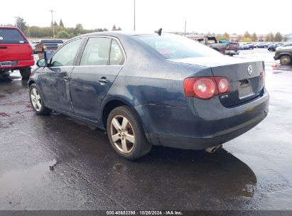 2009 VOLKSWAGEN JETTA SE Blue  Gasoline 3VWRZ71K79M121315 photo #4