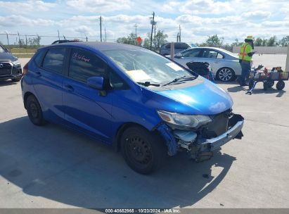 2015 HONDA FIT LX Blue  Gasoline 3HGGK5H58FM774428 photo #1