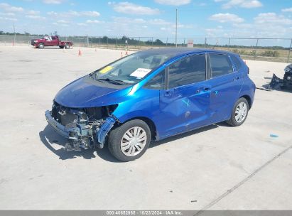 2015 HONDA FIT LX Blue  Gasoline 3HGGK5H58FM774428 photo #3