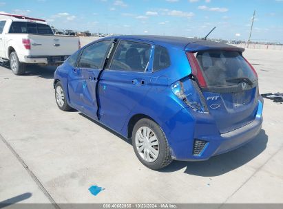 2015 HONDA FIT LX Blue  Gasoline 3HGGK5H58FM774428 photo #4