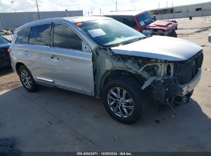 2013 INFINITI JX35 Silver  Gasoline 5N1AL0MN9DC352642 photo #1