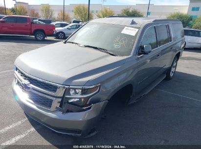 2019 CHEVROLET SUBURBAN LT Gray  Gasoline 1GNSCHKC7KR328284 photo #3