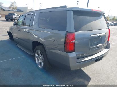 2019 CHEVROLET SUBURBAN LT Gray  Gasoline 1GNSCHKC7KR328284 photo #4