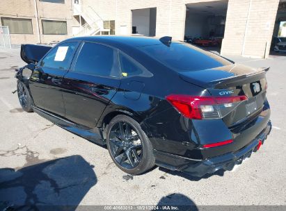 2023 HONDA CIVIC SI SEDAN Black  Gasoline 2HGFE1E56PH471437 photo #4