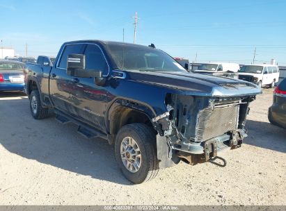 2023 GMC SIERRA 2500HD 4WD  STANDARD BED SLE Blue  Gasoline 1GT49ME73PF179338 photo #1