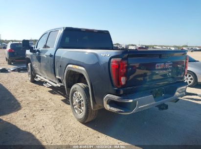 2023 GMC SIERRA 2500HD 4WD  STANDARD BED SLE Blue  Gasoline 1GT49ME73PF179338 photo #4