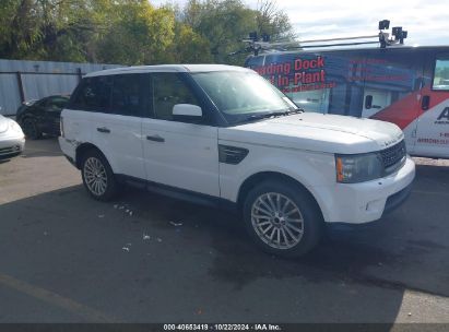 2011 LAND ROVER RANGE ROVER SPORT HSE White  Gasoline SALSF2D43BA291762 photo #1