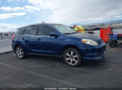 2003 TOYOTA MATRIX XRS Blue  Gasoline 2T1KY32E63C001823 photo #1