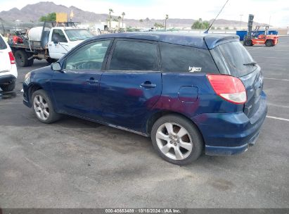 2003 TOYOTA MATRIX XRS Blue  Gasoline 2T1KY32E63C001823 photo #4