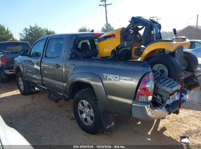 2015 TOYOTA TACOMA DOUBLE CAB/TRD PRO Gray  Gasoline 5TFLU4EN0FX113718 photo #4