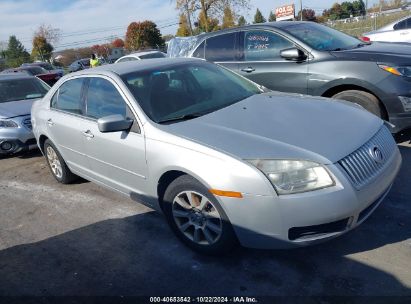 2009 MERCURY MILAN I4 Silver sedan 4d gas 3MEHM07Z59R635416 photo #1