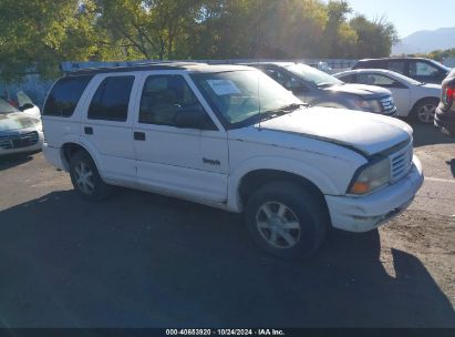 1999 OLDSMOBILE BRAVADA White  Gasoline 1GHDT13W3X2719430 photo #1