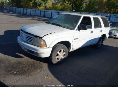 1999 OLDSMOBILE BRAVADA White  Gasoline 1GHDT13W3X2719430 photo #3