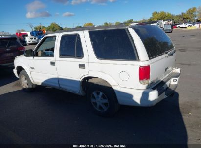 1999 OLDSMOBILE BRAVADA White  Gasoline 1GHDT13W3X2719430 photo #4