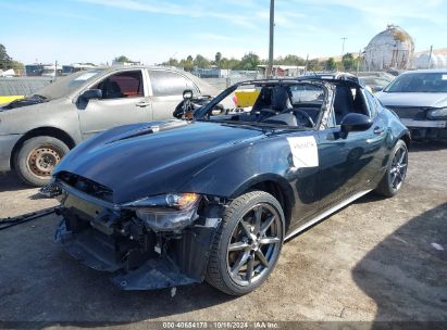 2017 MAZDA MX-5 MIATA RF GRAND TOURING Black  Gasoline JM1NDAM75H0100288 photo #3