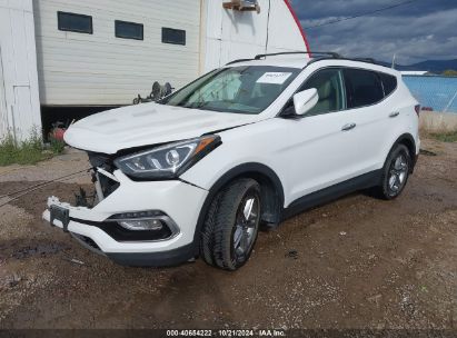 2017 HYUNDAI SANTA FE SPORT 2.4L White  Gasoline 5NMZUDLB2HH014963 photo #3