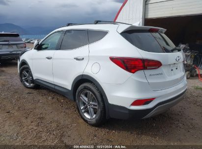 2017 HYUNDAI SANTA FE SPORT 2.4L White  Gasoline 5NMZUDLB2HH014963 photo #4