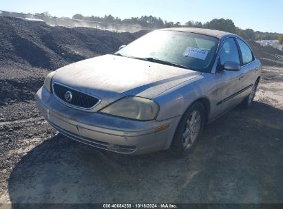 2002 MERCURY SABLE GS Gray  Gasoline 1MEFM50UX2A621045 photo #3