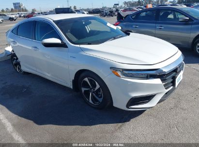 2022 HONDA INSIGHT EX White  Hybrid 19XZE4F54NE015845 photo #1