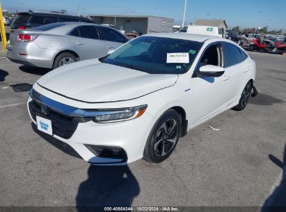 2022 HONDA INSIGHT EX White  Hybrid 19XZE4F54NE015845 photo #3