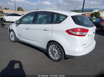 2017 FORD C-MAX HYBRID SE White  Hybrid 1FADP5AU5HL106665 photo #4