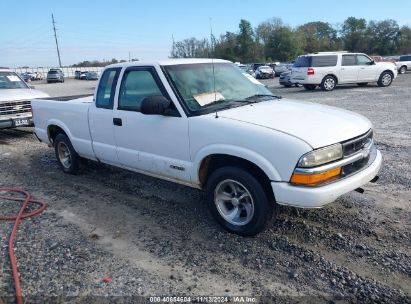 1999 CHEVROLET S-10 LS White  Gasoline 1GCCS19X3X8109352 photo #1