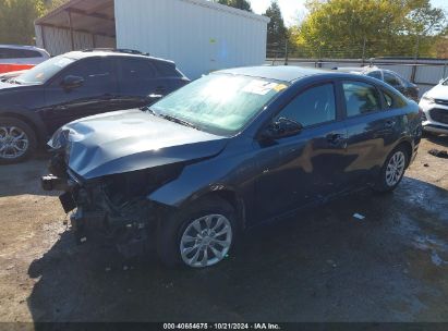 2021 KIA FORTE FE Black  Gasoline 3KPF24AD8ME402066 photo #3