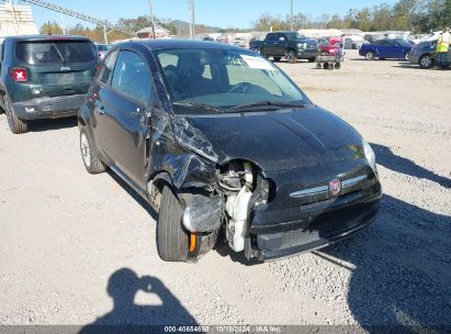 2015 FIAT 500 POP Black  Gasoline 3C3CFFAR7FT695895 photo #1