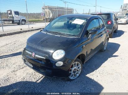 2015 FIAT 500 POP Black  Gasoline 3C3CFFAR7FT695895 photo #3