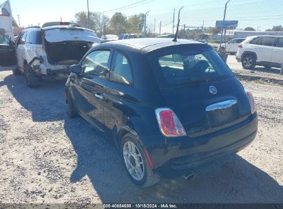 2015 FIAT 500 POP Black  Gasoline 3C3CFFAR7FT695895 photo #4